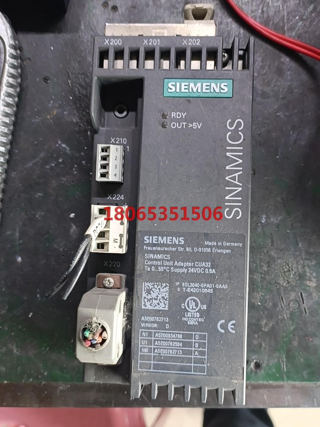 控制单元CUA326SL3040-0PA01-0AA - 实物图