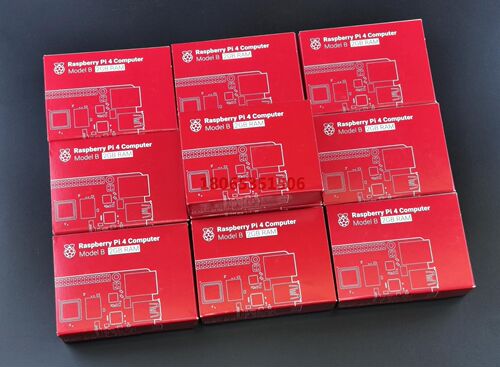 整箱10个 树莓派4B 2G 控制器 新包装