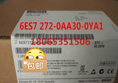 未拆封6ES7272-0AA30-0YA1产品质保一年