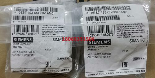 6ES7193-6SC00-1AM0 ET200SP屏蔽端子