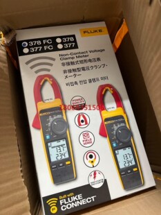 Fluke福禄克378FC感应测电压钳表交直流频率电能质量指
