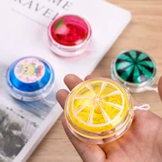 Glowing Yo-Yo trừng mắt Yoyo yoyo ball boy đồ chơi chuyên nghiệp dạ quang đồ chơi trẻ em món quà sinh nhật - YO-YO