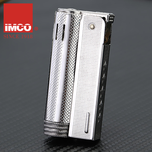 正版IMCO打火机6600麻点老式复古五星煤油火机砂轮6700不锈钢