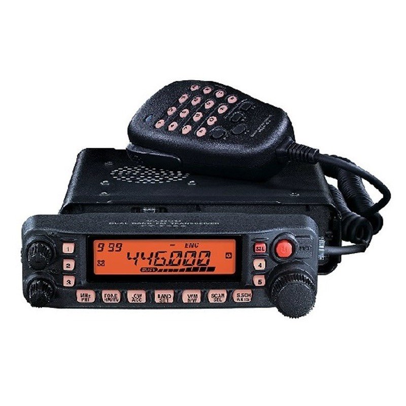 大功率uv双频双段车载台对讲机八重洲yaesu ft-7900r业余电台车台