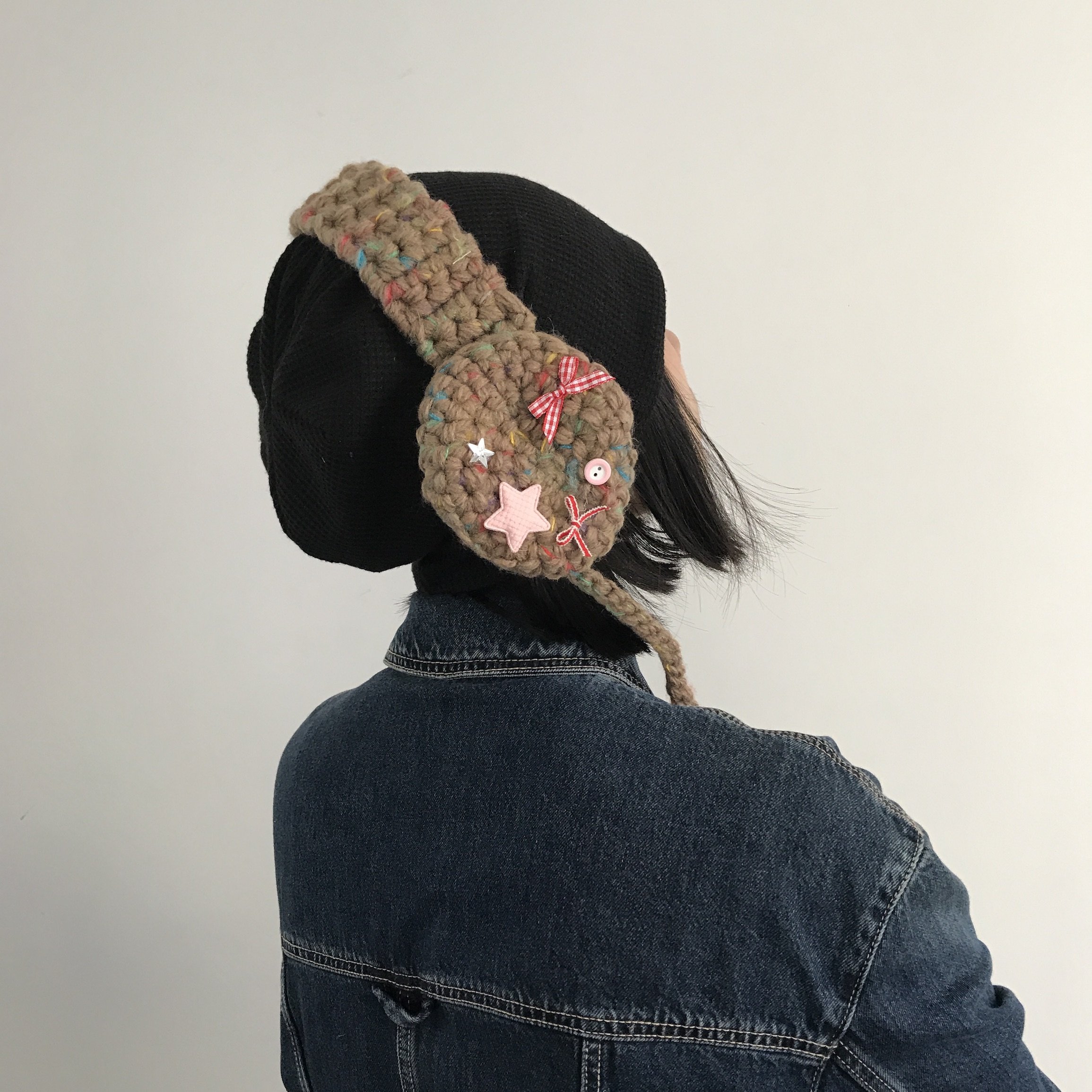 Q三环路混色毛线耳暖冬季女休闲保暖耳罩新款成人女士耳护防冻,服饰配件/皮带/帽子/围巾,帽子,淘宝优惠券,粉丝福利购,淘宝优惠卷