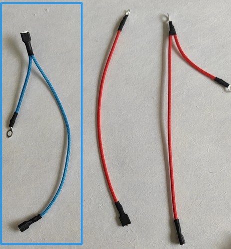 电热水器通用配件TS连接线电源火线零线插片锁螺丝发热管公共端子