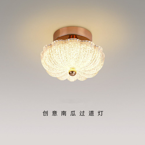 法式复古南瓜LED玄关过道灯