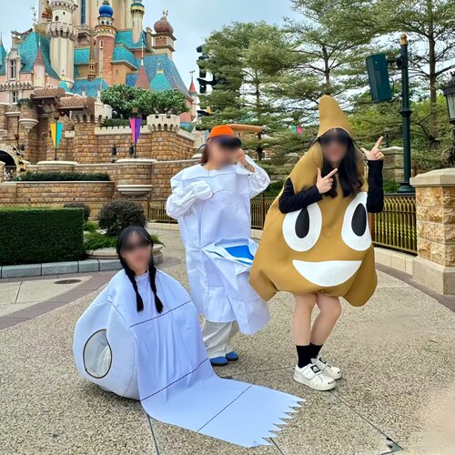 万圣节便便卫生纸连体cos服