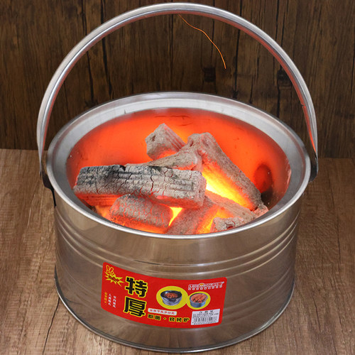 烤火炉烤火盆取暖炉木柴碳火盆