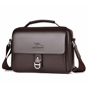 男士包包单肩斜挎包商务休闲横款背包男款手机小挎包挂包皮包潮牌