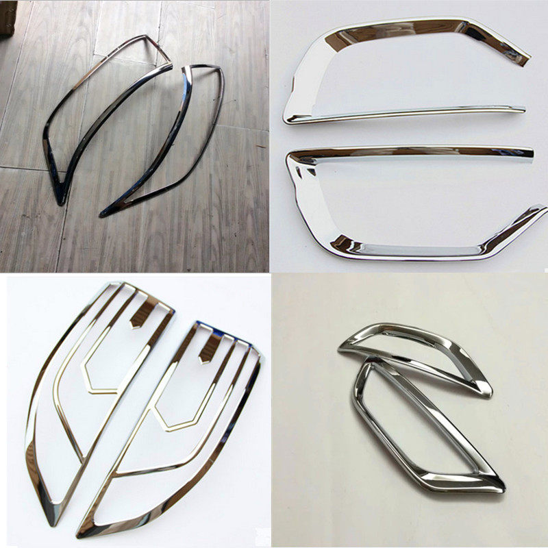 陆风X7大灯罩尾灯框装饰条 专用前后雾灯装饰边框亮条 陆丰X7改装