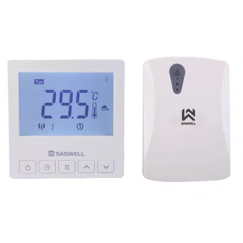 saswel壁挂炉无线温控器暖气伴侣