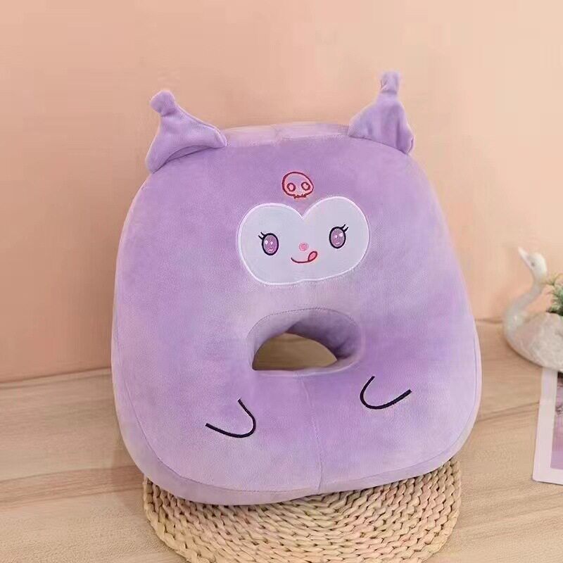 库洛米趴睡枕暖手多功能学生酷乐米午睡午休抱枕靠垫成人毛绒女生