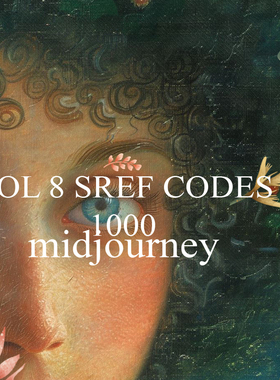 实际出图更好看 midjourney v6第八弹sref codes风格码绘图1000个