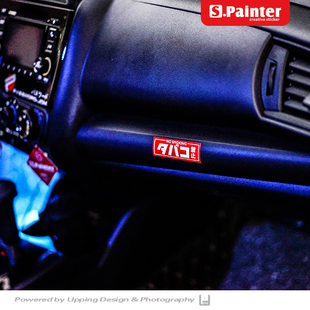 内饰车窗禁烟车贴 smoking反光贴 车内禁止吸烟贴纸 S.P贴绘社