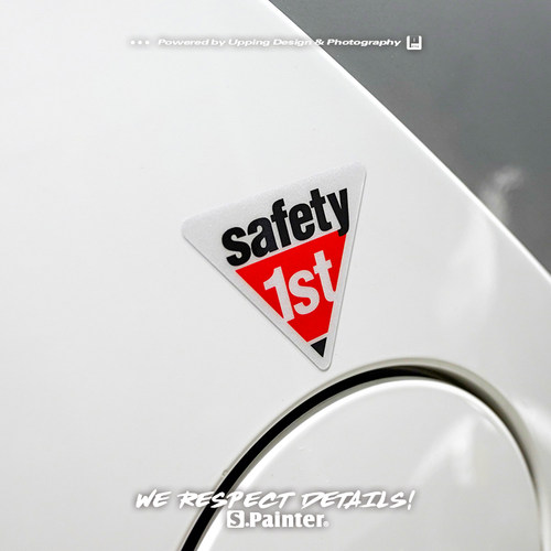 汽车安全safety1st三角防水车贴
