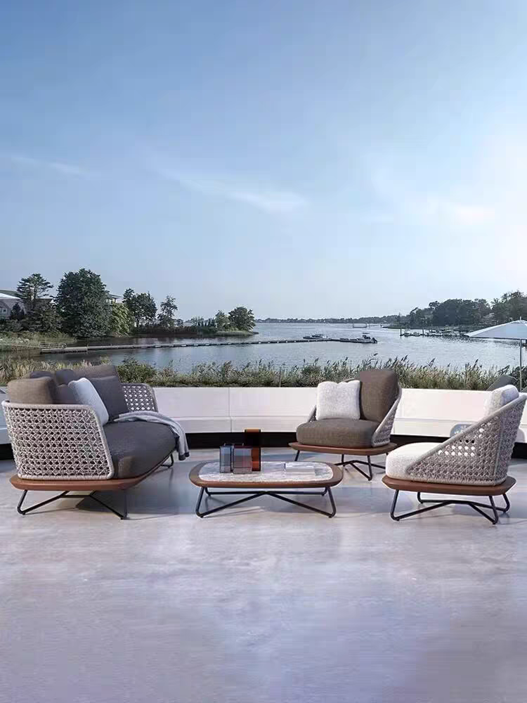 庭院阳台藤玉阁沙发椅