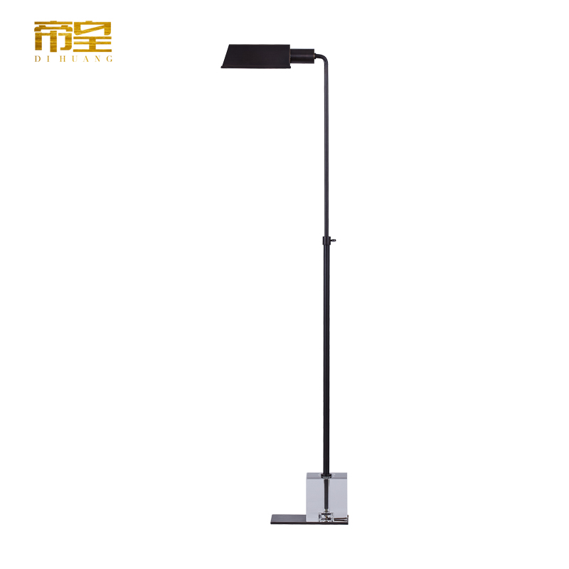 美式全铜卧室书房别墅阅读落地灯