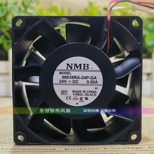 NMB/美蓓亚 08038RA-24P-GA 24V 0.50A 8038 8CM 变频器 散热风扇