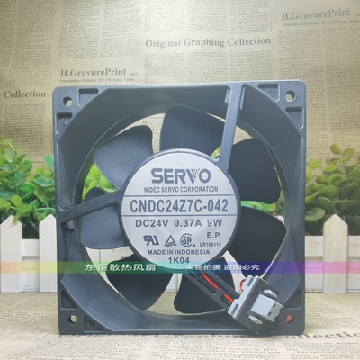 SERVO CNDC24Z7C-042 24V 0.37A 9W 12038 12cm  VACON变频器风扇