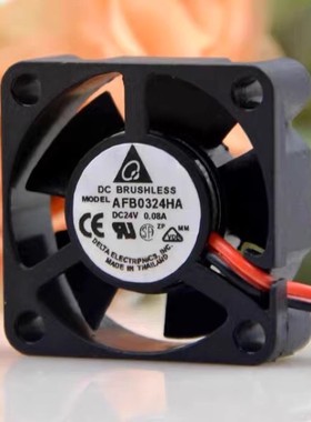 原装台达 AFB0324/03524HA 24V 3010/3510 3CM 变频器 散热风扇