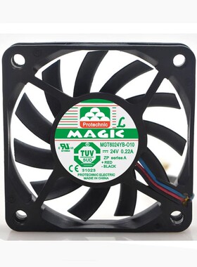 永立 MGA/MGT6024LR/YB/HB/VB/XB-O/R/W10/38/60 散热风扇 24V