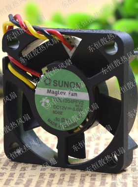 原装建准SUNON KDE1204PFV2 12V 0.6W 4010 4CM CPU 机箱散热风扇