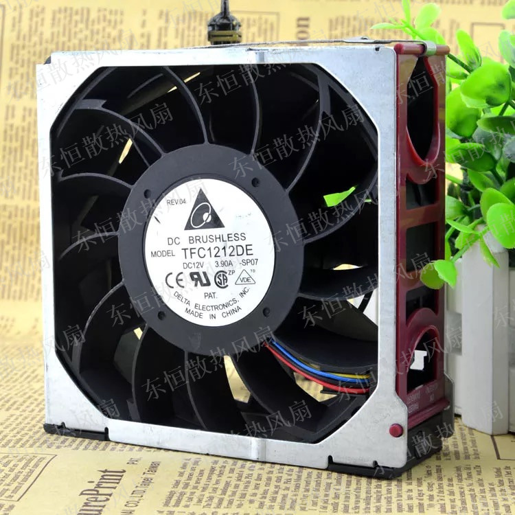 台达 TFC1212DE 12V 3.9A 12038 12CM/厘米大风量超暴力散热风扇