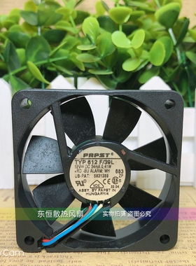 原装PAPST TYP 612 F/39L 6015 6cm 12V 34mA 0.41W 静音散热风扇