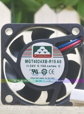 原装永立 MGT4024XB-R15 A0 24V 0.10A 4015 4CM 变频器 散热风扇