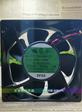 SERVO/伺服 12038 12CM CNDC24B4 24V 0.32A 7W 变频器散热风扇