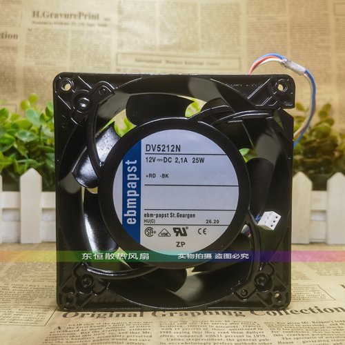 原装ebmpapst DV5212N/2NP/2N/NTR/2NPU 变频器散热风扇12V 12738