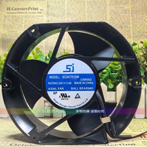 SJ生久 SC241751BM 24V 3.0A 17251 17CM 汇川变频器暴力散热风扇