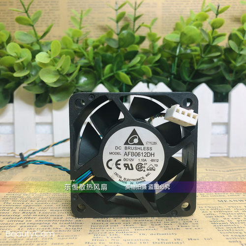 原装台达 AFB0612DH 6025 12V 1.10A 6CM 机箱服务器暴力散热风扇