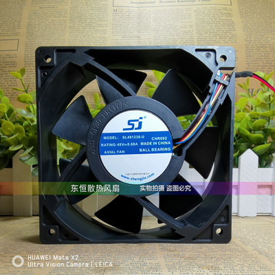 生久SJ SL481238-U 12038 12CM 48V 0.68A 大风量 服务器散热风扇
