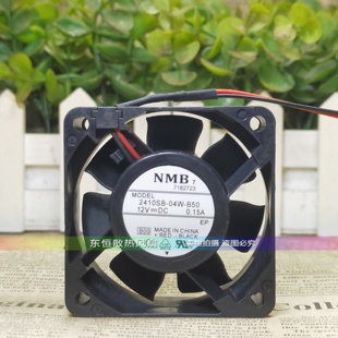 2410SB 04W 6CM NMB 机箱变频器散热风扇 0.15A 6025 12V 原装 B50