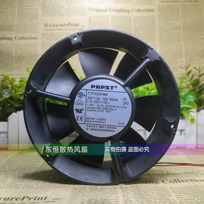 ebmpapst TYP 6224N/17HT/12HT/NM/17U/8HT  变频器 散热风扇 24V