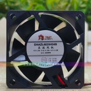德力西 DHAZL6025H24B 24V 0.20A 6CM 6025 变频器 机箱 散热风扇
