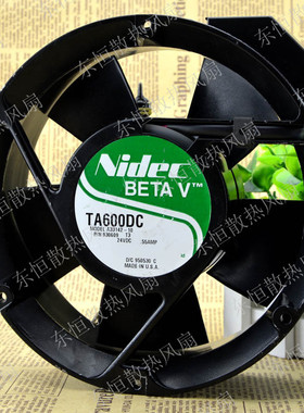 nidec TA600DC A33142-10 24V 0.55A 17CM 17050 变频器风扇