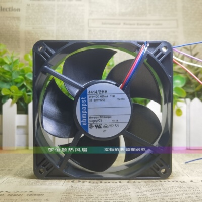 德国ebmpapst 4414/2HH 12CM 24V 11W 12038 12cm 变频器散热风扇