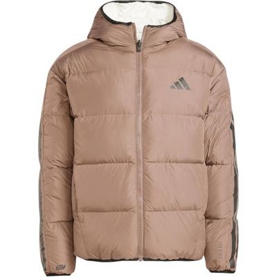 阿迪达斯户外羽绒服男外套24秋冬新款两面穿短款运动服保暖JM4622