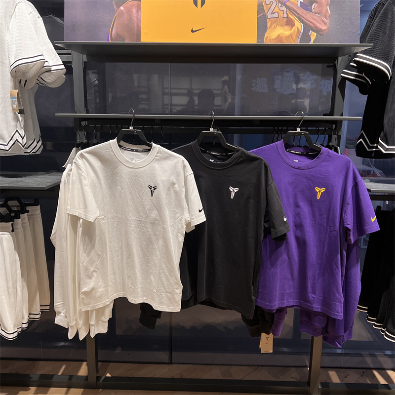 Nike耐克科比曼巴系列男子篮球T恤纯棉透气圆领运动短袖 HJ3319