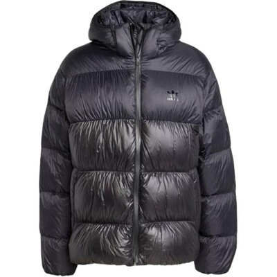 阿迪达斯2024冬季新款男子羽绒服运动休闲连帽外套保暖透气IW3454