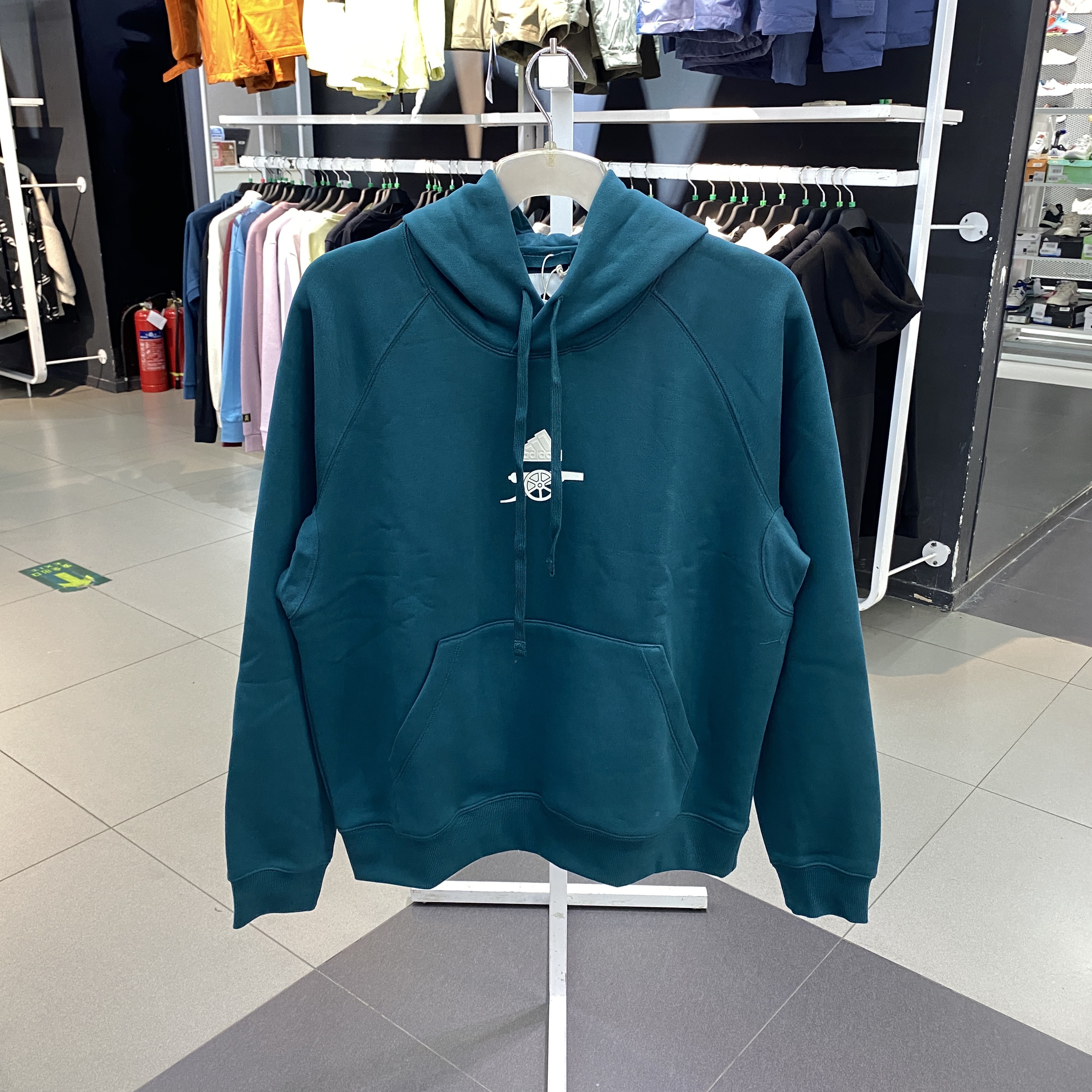 阿迪达斯男子足球加绒连帽套头卫衣IA8545-HY0626-HZ2062-IT9692