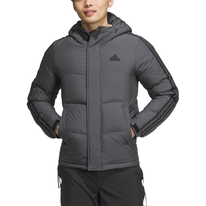 Adidas阿迪达斯冬新款男女连帽运动鸭绒羽绒服JW6735JW6732JW6733