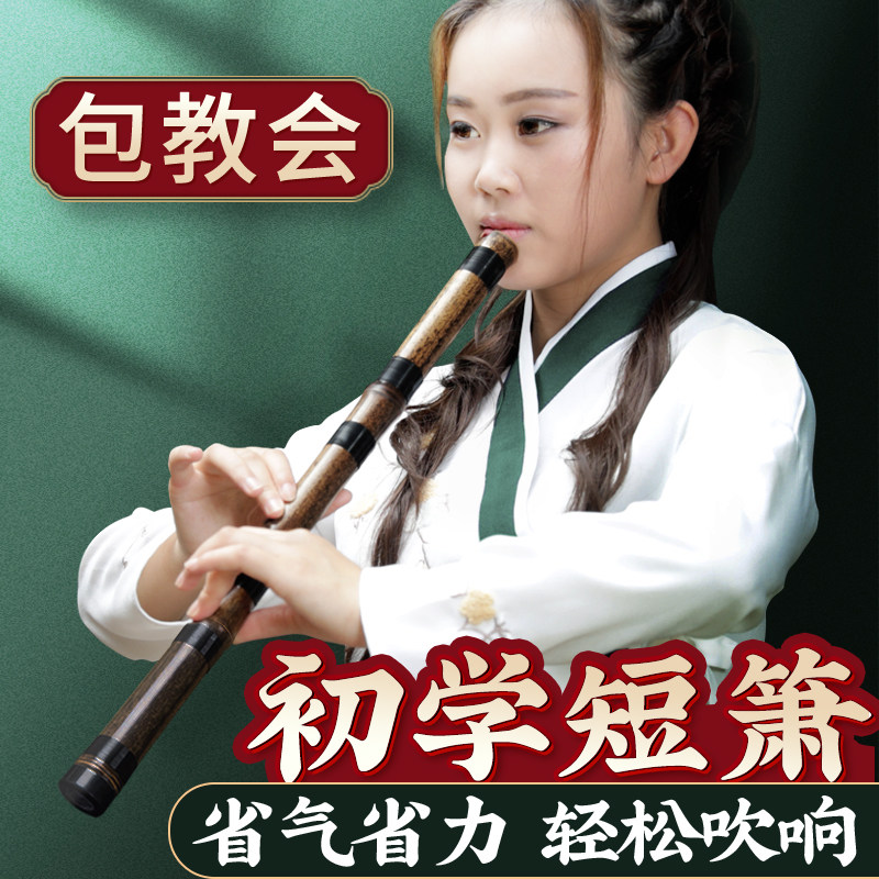 洞箫乐器短萧初学者入门专业演奏级g调六八孔高档紫竹f古风玉笛潇使用感如何?