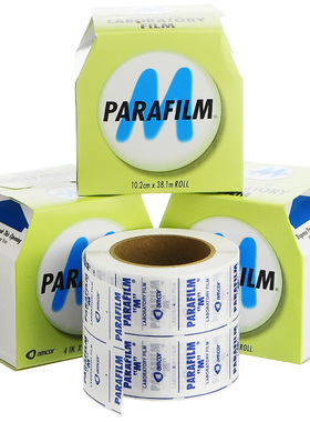 美国Parafilm进口实验室封口膜pm996/992/998白酒香水封瓶膜BEMIS