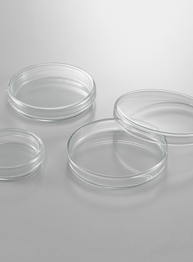 ReLAB高硼硅玻璃培养皿60/90/100/150mm加厚耐高温培养皿细胞细菌