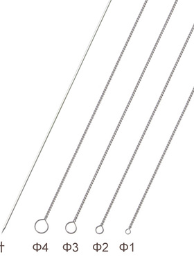 进口ASONE镍铬合金接种针/接种环亚速旺细胞接种棒不锈钢采样环