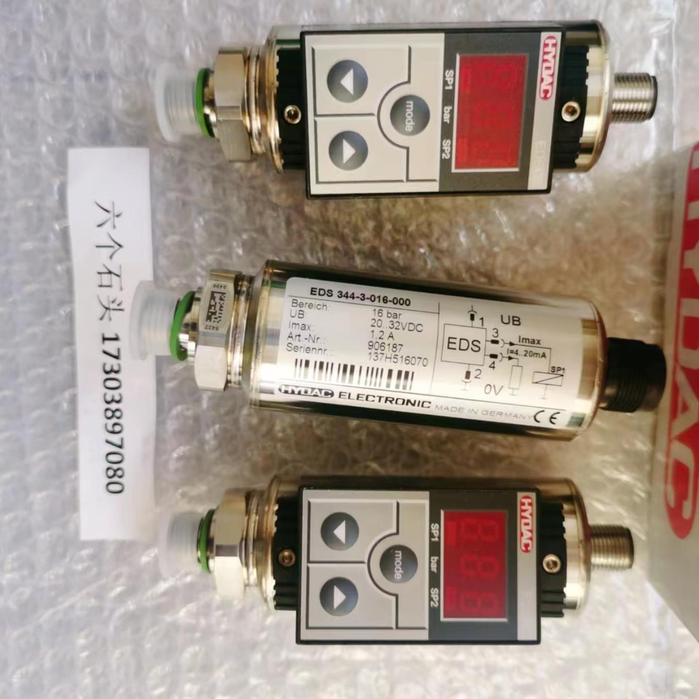 HYDAC TFP104-000温度传感器Monitran MTN1185M-100振动传询价